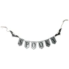 Northlight 7ft Metal Spooky Halloween Bat Decoration In Gray