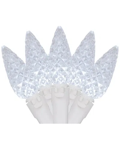 Northlight 70ct Pure White Led Faceted C6 Christmas Lights