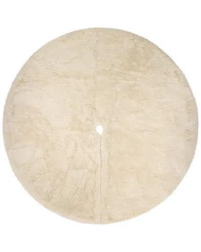 Northlight 72in Fluffy Christmas Tree Skirt In Ivory