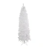 Northlight 9ft Pre-lit Rapids White Pine Pencil Artificial Christmas Tree In White