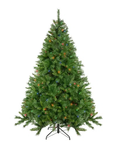NORTHLIGHT NORTHLIGHT 7.5FT PRE-LIT CHATHAM PINE ARTIFICIAL CHRISTMAS TREE