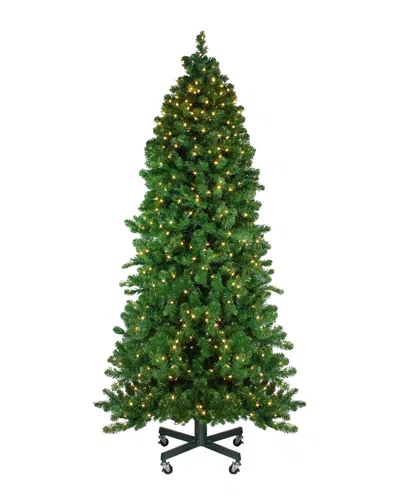 Northlight 7.5ft Pre-lit Slim Olympia Pine Artificial Christmas Tree In Green
