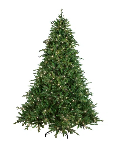 Northlight 7.5ft Real Touch Pre-lit Cumberland Pine Artificial Christmas Tree  - Warm White Led In Green
