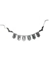 Northlight 7ft Metal Spooky Halloween Bat Decoration In Gray