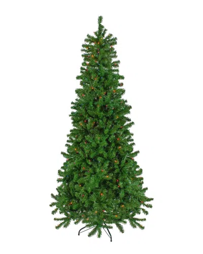 Northlight 7ft Pre-lit Norfolk Spruce Artificial Christmas Tree - Multi Lights In Green