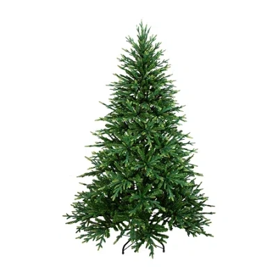Northlight 7ft Twotone River Deer Pine Full Artificial 6 1/2 Foot Pine Christmas Tree In Green