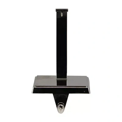 Northlight 7"with Ornament Hanger Christmas Stocking Holder In Black