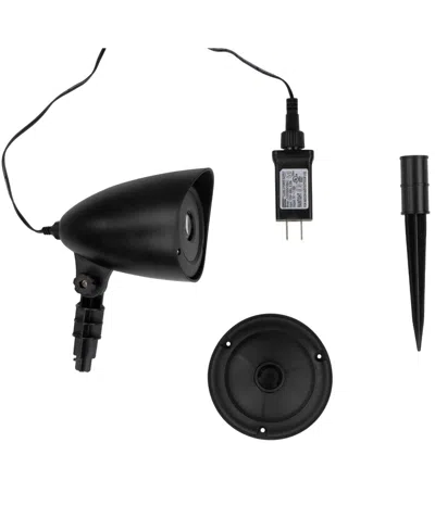 Northlight 8" Halloween Skull Outdoor Light Show Projector In Black