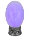 Northlight 8" Led Lighted Mystical Crystal Ball With Sound Halloween Decoration In Black