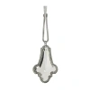 Northlight 8'' Silver And Clear Crystal Pendant Christmas Ornament In Silver