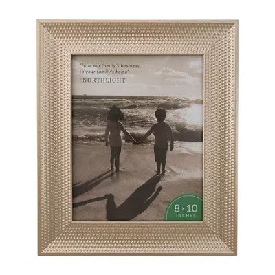 Northlight 8" X 10" Gold Honeycomb Tabletop Frame In Brown