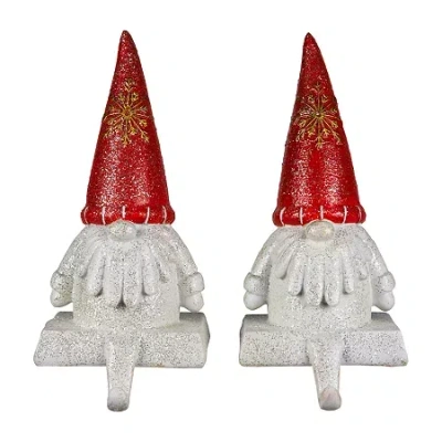Northlight 8.25" Gnome Christmas Stocking Holder In Neutral