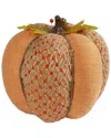 Northlight 8.5in Autumn Harvest Thanksgiving Table Top Decoration In Orange