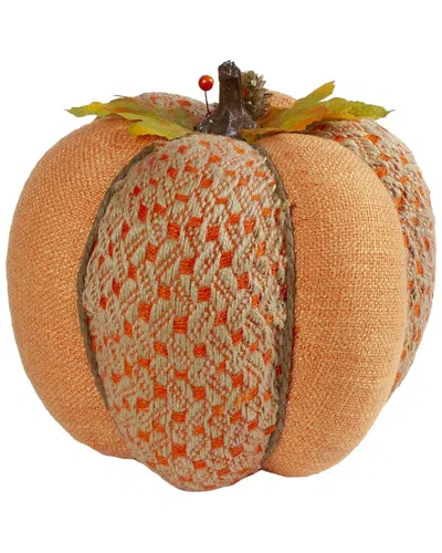 Northlight 8.5in Autumn Harvest Thanksgiving Table Top Decoration In Orange