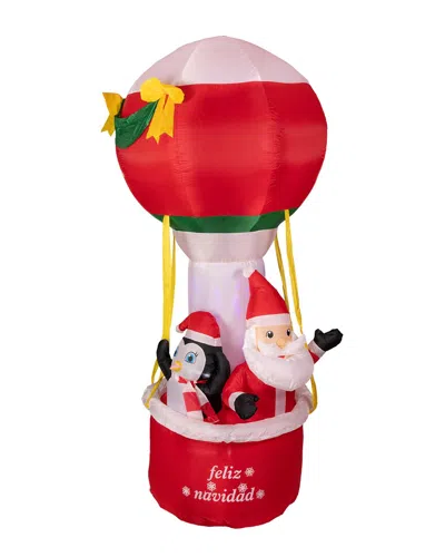 Northlight 8ft Inflatable Balloon Feliz Navidad Decoration In Multi