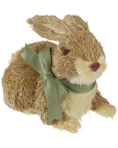 NORTHLIGHT NORTHLIGHT 8IN SISAL BUNNY RABBIT EASTER FIGURE