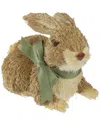 Northlight 7" Sisal Rabbit Easter Figure In Brown