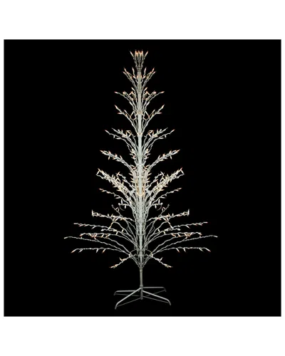Northlight Cascade Lighted Twig Tree Outdoor Christmas Decoration In Clear