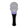 Northlight Led Transparent Multi-function Halloween Skull Light, 9" In Black