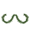 Northlight 9' Pre-lit Northern Pine Artificial Christmas Garland In Green