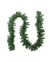 Northlight 9' Pre-lit Oak Creek Pine Artificial Christmas Garland In Green