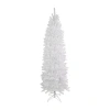 Northlight 9ft Pre-lit Rapids White Pine Pencil Artificial Christmas Tree In White