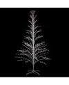 Northlight 9' Prelit Multi-color Christmas Cascade Twig Tree Outdoor Yard Art Decoration In Multi