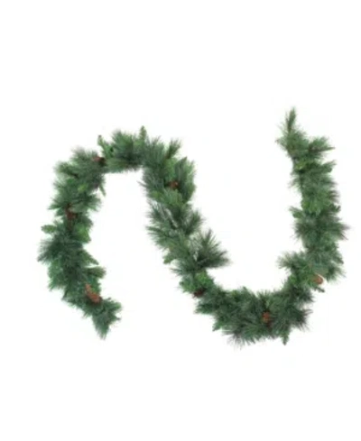 Northlight 9' White Valley Pine Artificial Christmas Garland In Green