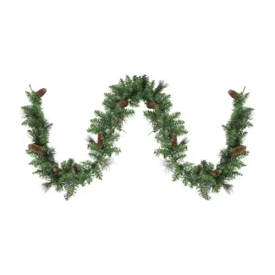 Northlight 9' X 10'' Yorkville Pine Artificial Christmas Garland - Unlit In Green