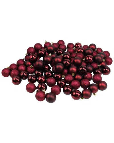 Northlight 96ct Shatterproof Christmas Ball Ornaments
