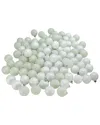 Northlight 96ct Winter White Shatterproof 4-finish Christmas Ball Ornaments