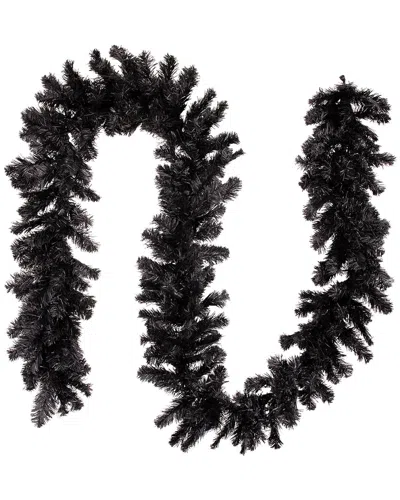 Northlight 9ft 10in Colorado Spruce Artificial Halloween Garland In Black