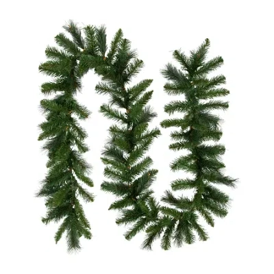 Northlight 9ft Mixed Green Beaver Pine Artificial Christmas Garland