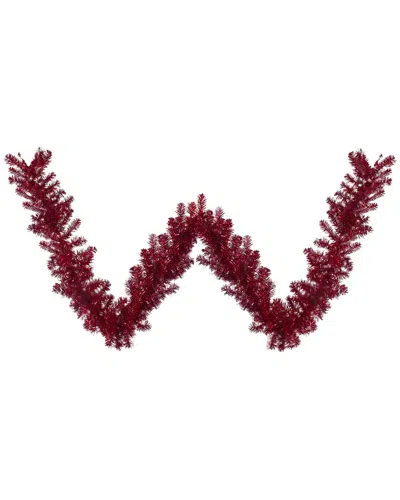 Northlight 9x12in Metallic Tinsel Artificial Christmas Garland