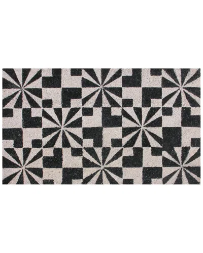 Northlight Abstract Rectangular Doormat