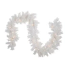Northlight Alaskan Pine Pre-lit Christmas Indoor Garland In White