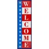Northlight Americana Welcome Porch Sign In Red