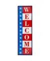 Northlight Americana Welcome Porch Sign In Red