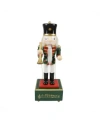 Northlight Animated And Musical Christmas Nutcracker With Trumpet In Red
