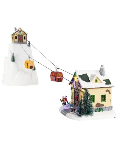 Northlight Animated & Musical Trolley Car Ride Led Lighted Display In Multi
