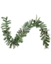 Northlight Artificial Mixed Pine With Blueberries Pine Cones & Ice Twigs Christmas Garland