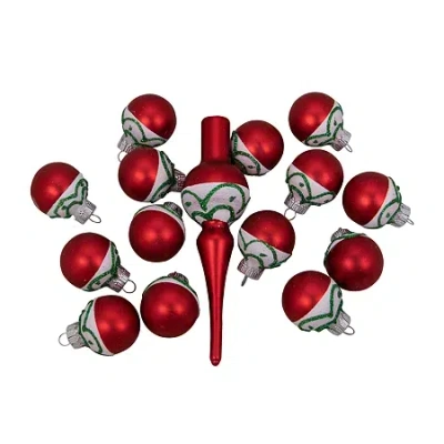 Northlight Ball 15-pc. Christmas Tree Topper In Multi