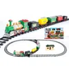 Northlight Battery Operated Lighted & Animated Classic Model Train Set With Sound- 18 Piece