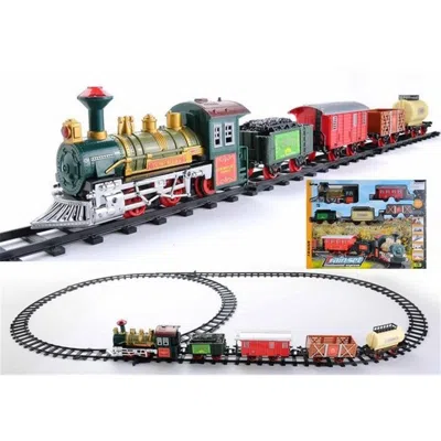 Northlight Battery Operated Lighted & Animated Continental Express Train Set With Sound- 16 Piece In Multi