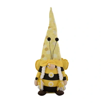 Northlight Black And Bumblebee Girl Gnome In Yellow