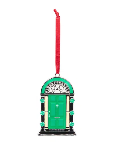 Northlight Bless This House Irish Shamrock Door Christmas Ornament In Green