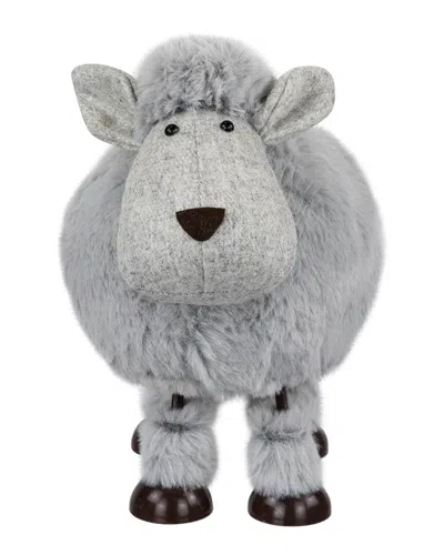 Northlight Bouncing Sheep Plush Easter Figure In Gray