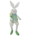 Northlight Boy Bunny Easter Table Top Figure In White