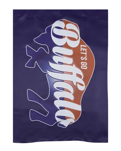 Northlight Buffalo Outdoor House Flag In Blue
