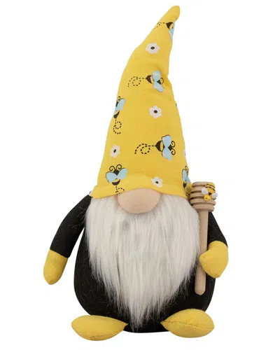 Northlight Bumblebee Daisy Gnome With Honey Dipper In Yellow